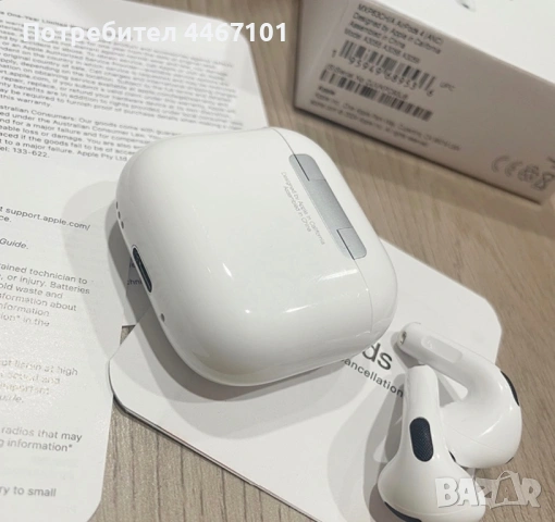 Airpods 4, снимка 3 - Bluetooth слушалки - 53470218