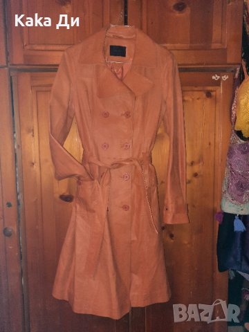 VERO MODA кожен шлифер