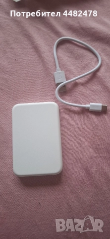 Магнитна безжична външна батерия, снимка 4 - Външни батерии - 52582714