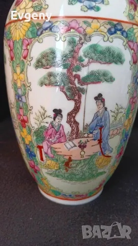 Китайски керамични вази, снимка 3 - Вази - 49243074