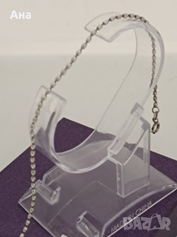 Красивата сребърна гривна #БЛ, снимка 1