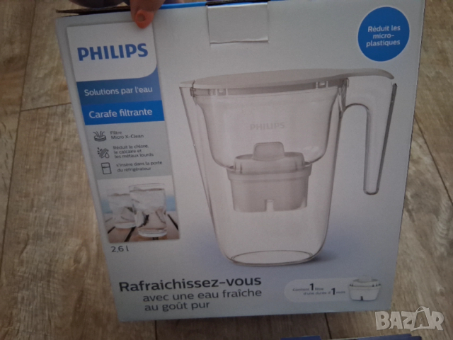 комплект Philips филтрираща кана с филтри, снимка 7 - Аксесоари за кухня - 53050732