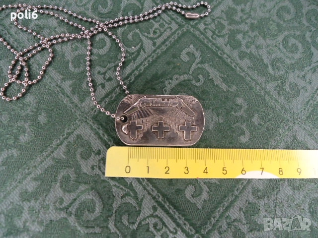 медалион METALLICA ,плочка METALLICA