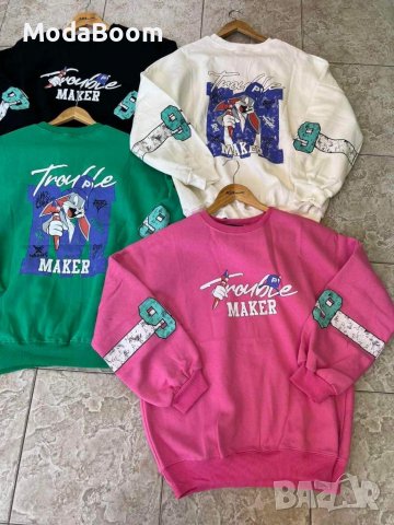 Дамски блузи , снимка 4 - Блузи с дълъг ръкав и пуловери - 38597462