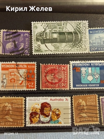 Стари пощенски марки от цял свят смесени АВСТРАЛИЯ, АМЕРИКА, БЕЛГИЯ за КОЛЕКЦИЯ 52007, снимка 2 - Филателия - 53217532