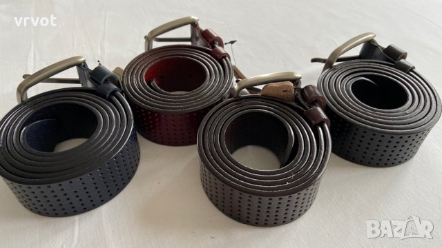 МЪЖКИ КОЛАНИ с класическа тока от естествена кожа , снимка 5 - Колани - 28878575