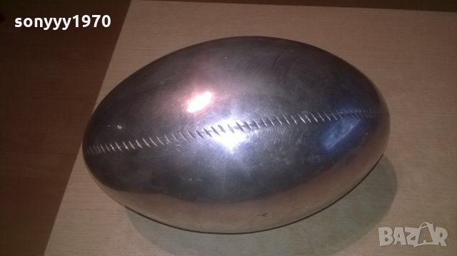 ПОРЪЧАНА-метална топка-като за ръгби-внос англия, снимка 7 - Колекции - 27746834