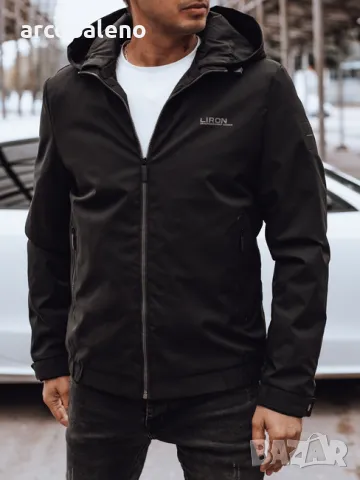 Мъжко преходно яке с качулка, 5цвята , снимка 9 - Якета - 47359549