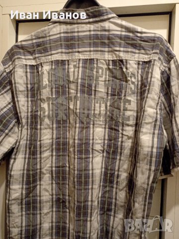 Оригинална риза с къс ръкав Tom Tailor - размер М - 10лв, снимка 5 - Ризи - 43011295