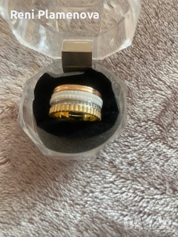 Златен пръстен , снимка 1 - Пръстени - 43970429