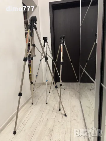 Професионални стативи трипод за видео фотография Slik U8000 Slik U6000