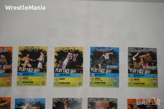 WWE Албум с WWE 26 Кеч Карти Topps Shad/Victoria/Ashley/Torrie Wilson/Daivari/Tazz/Mark Henry/, снимка 12 - Други - 51855619