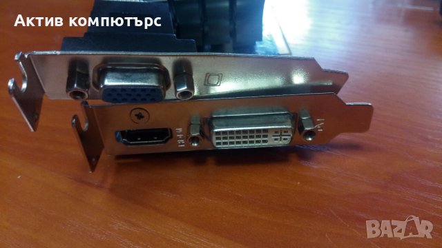 Видеокарта ASUS EN210 SILENT 1024MB DDR3 64-bit DVI VGA HDMI PCI-E Low Profile, снимка 2 - Видеокарти - 43436522