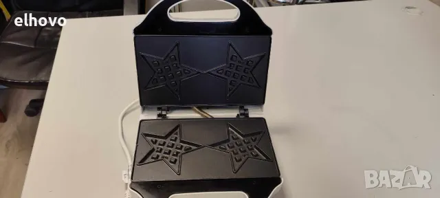 Гофретник 750W, снимка 2 - Гофретници - 49280816