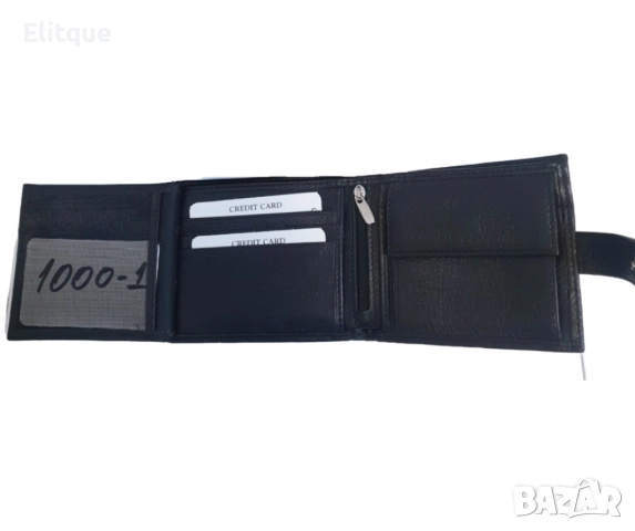 К. портфейл с класически стил, снимка 5 - Портфейли, портмонета - 52813109