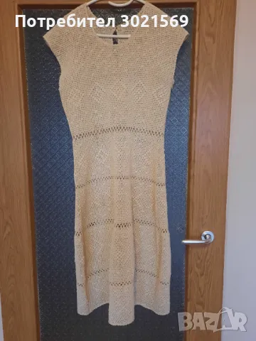 Плетена рокля на една кука