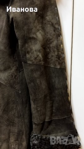 Дизайнерски Италиански Кожух, снимка 3 - Палта, манта - 43252373