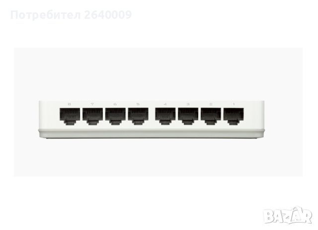 Switch 8 порта D-Link, снимка 3 - Суичове - 43218637