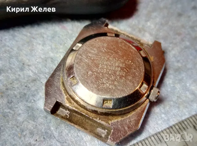CITYZEN AUTOMATIC 21 JEWELS JAPAN Марков ЯПОНСКИ МЕХАНИЧЕН САМОНАВИВАЩ ЧАСОВНИК СИТИЗЕН РАБОТИ 48687, снимка 5 - Мъжки - 48075760
