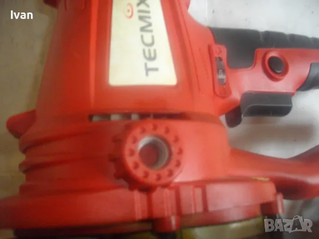 1220W ф225мм НЕМСКИ ОРИГИНАЛЕН КРЪГЪЛ ГОЛЯМ ВИБРОШЛАЙФ ШЛАЙФАНЕ СТЕНИ ТАВАНИ ПОДОВЕ TECMIX TMHS125, снимка 10 - Други инструменти - 50245613