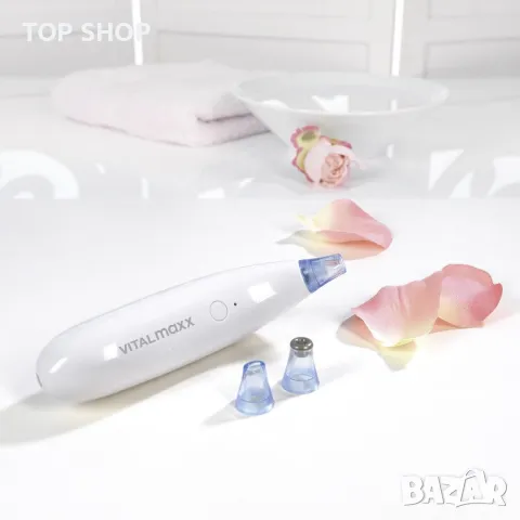 Уред за почистване на порите и премахване на черни точки Vitalmaxx Pore Cleanser 5, снимка 4 - Масажори - 48667217
