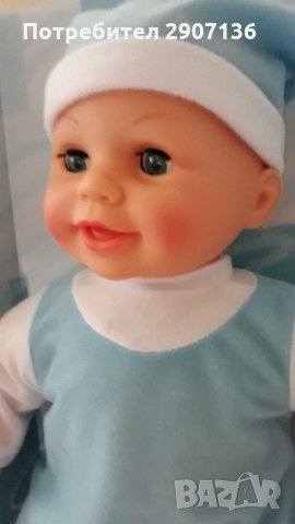 Бебе с много функции и батерии, плаче,смее се,заспива, снимка 4 - Кукли - 34923131