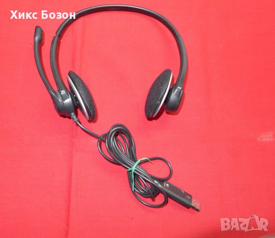 Отлични,леки и удобни USB слушалки за комп.-лаптоп Logitech, снимка 7 - Слушалки за компютър - 39529041