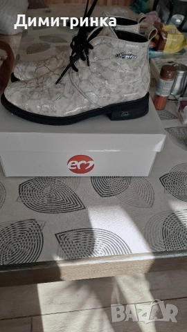 Дамски боти ест.кожа
