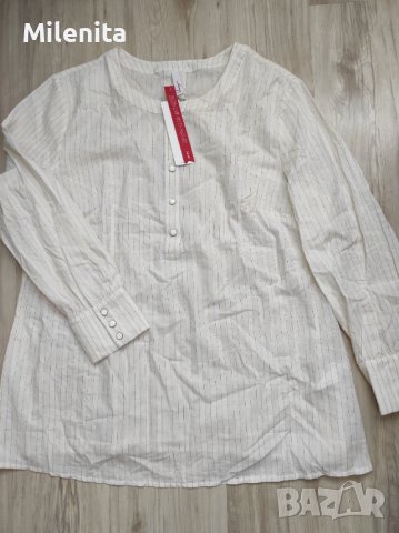 Нова страхотна риза SHEEGO р-р 48 , снимка 2 - Ризи - 36579560