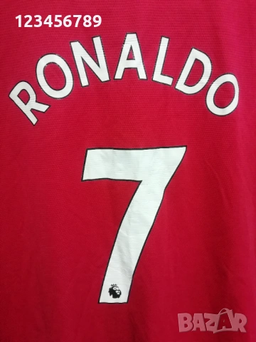 Manchester United Ronaldo Adidas оригинална тениска фланелка Роналдо Манчестър Юнайтед 3XL-4XL, снимка 4 - Тениски - 53431588