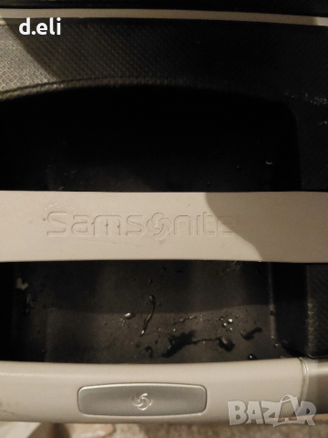 Samsonite. Original Пластмасов куфар с две колелца, снимка 9 - Куфари - 46200267