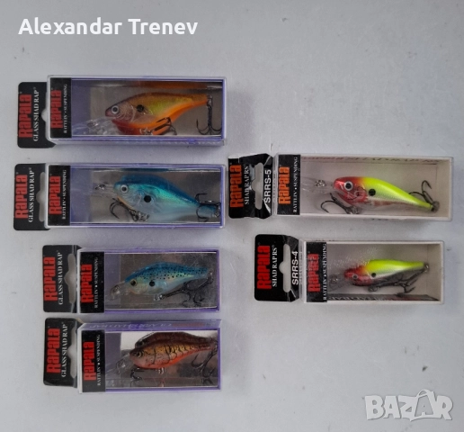 Воблери Rapala-SR SSR GSR SRRS, снимка 4 - Такъми - 52425214