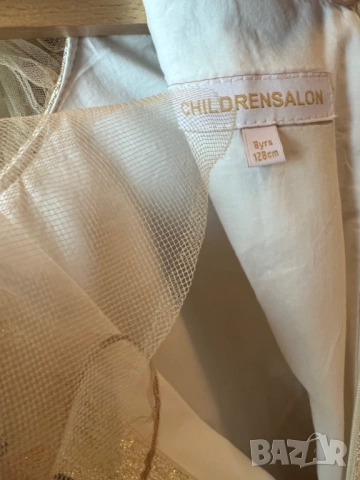 люксозна рокля от Childresalon 8 години(128), снимка 5 - Детски рокли и поли - 52681035