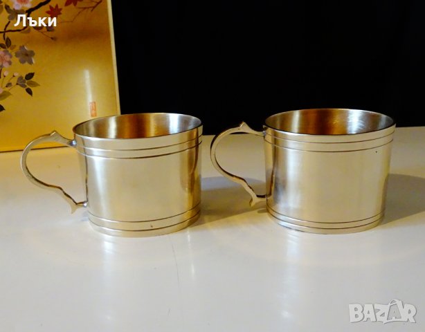 Масивна немска бронзова чаша. , снимка 3 - Антикварни и старинни предмети - 27148385