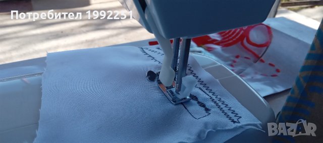 Шевна машина НОМЕР 07. Veritas Janis. Ревизирана. Работеща с мостра на някой видове на шиене. Готова, снимка 6 - Шевни машини - 43573580