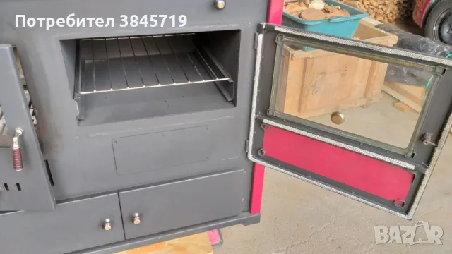 ГОТВОРСКА ПЕЧКА ЧУГУНЕН ПЛОТ PROMETEY ПРАКТИК ЛУКС ЕКО, снимка 4 - Печки, фурни - 48662198