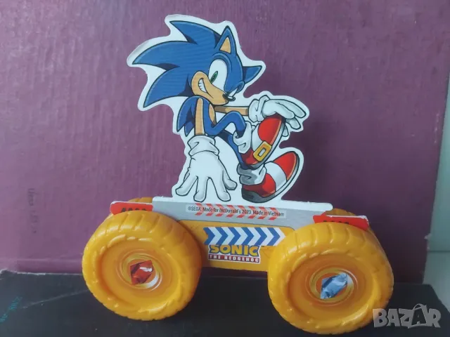 Sonic - SEGA McDonald's - оригинална играчка Таралежа Соник , снимка 2 - Фигурки - 49147061