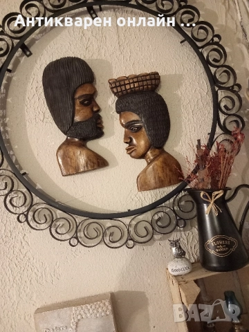 Комплект африкански фигури за стена 