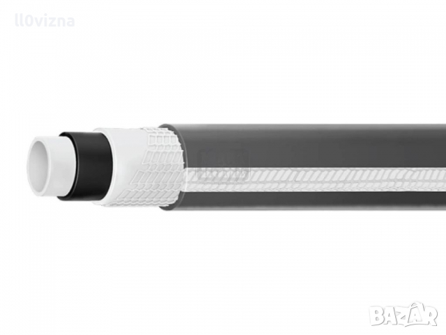 Маркуч градински петслоен 1/2" WHITE LINE - 20m / Bradas , снимка 2 - Градинска техника - 36520554