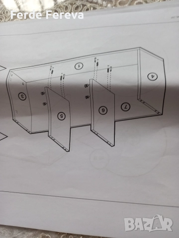 Шкаф от МДФ фурнир, снимка 3 - Секции и витрини - 52706592