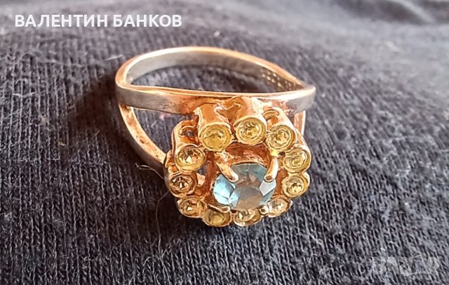 Сребърни дамски пръстени с камъни, снимка 11 - Пръстени - 43147211