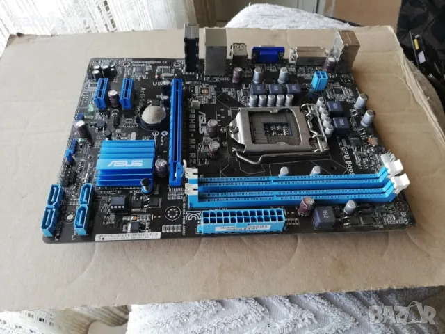 Дънна платка Asus P8H61-MX R2.0 Socket LGA1155, снимка 6 - Дънни платки - 48103665