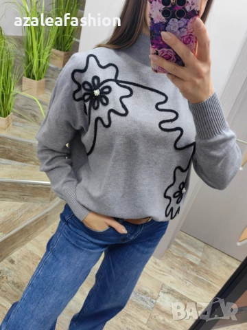 Дамски пуловер, снимка 5 - Блузи с дълъг ръкав и пуловери - 52801149