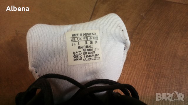 Adidas 11nova PRO Kids Football  Boots Размер EUR 38 / UK 5 детски бутонки естествена кожа 82-14-S, снимка 18 - Детски маратонки - 43761557