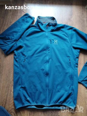 Haglofs Mistral Jacket Men - мъжко Windstopper® яке ХЛ , снимка 5 - Якета - 53452612