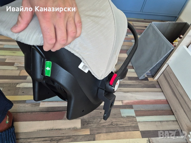 Продавам детско столче/ кошче за изписване chipolino , снимка 2 - За бебешки колички - 53047388