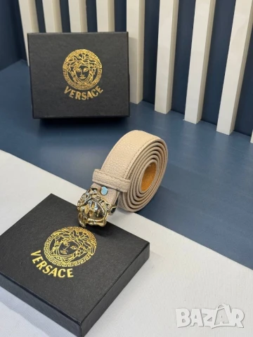 колани от естествена кожа в кутия versace , снимка 2 - Колани - 50571059