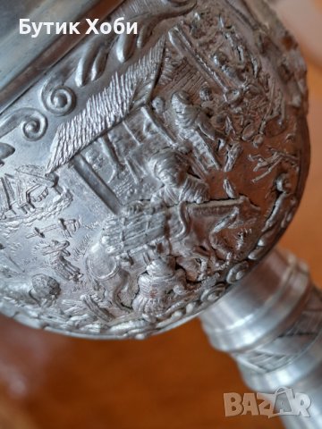 Антична чаша от цинк, снимка 4 - Антикварни и старинни предмети - 38298974