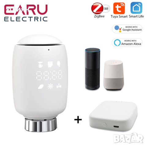 ,Смарт глави за радиатор с Хъб