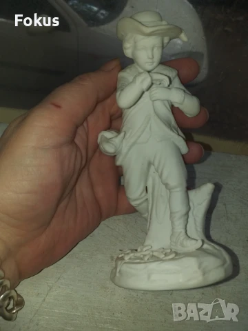 Sitzendorf - фигура статуетка порцелан, снимка 3 - Антикварни и старинни предмети - 51055405